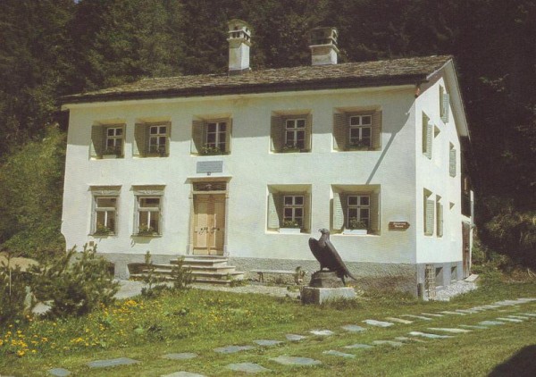 Nietzsche-Haus, Sils-Maria im Oberengadin Vorderseite
