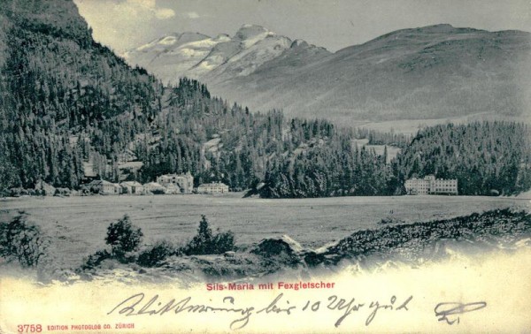 Sils im Engadin/Segl Vorderseite