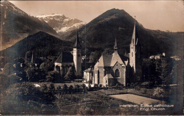 Interlaken. Eglise catholique  Vorderseite