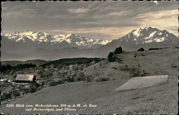 Berneralpen und Pilatus (Root) Vorderseite