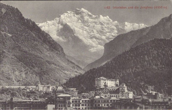 Interlaken und die Jungfrau
