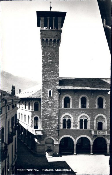 Bellinzona - Palazzo Municipale Vorderseite