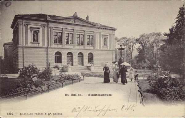 St. Gallen, Stadtmuseum Vorderseite