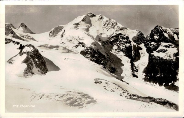 Piz Bernina Vorderseite
