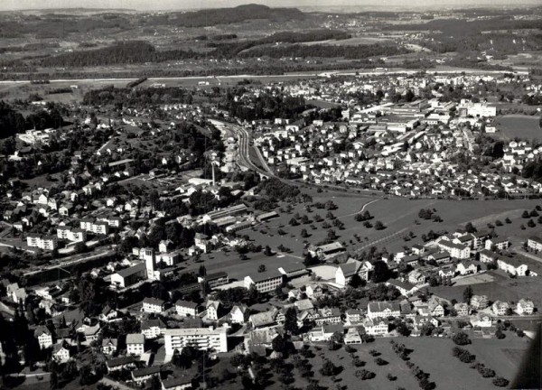 Uzwil SG - Flugaufnahme Vorderseite