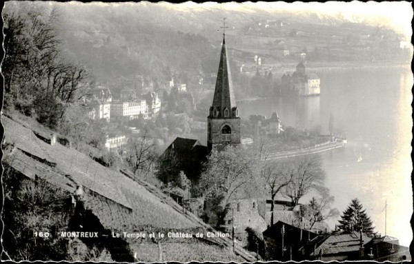 Montreux - Le Temple et le Château de Chillon Vorderseite