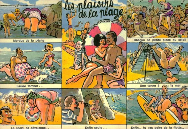 les plaisirs de la plage Vorderseite