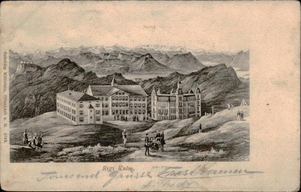 Rigi Kulm Vorderseite