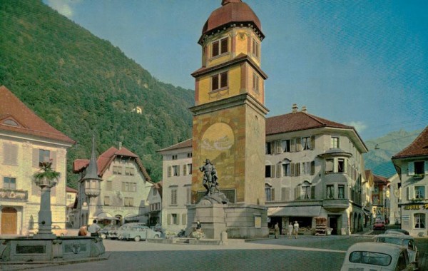 Altdorf, Telldenkmal Vorderseite