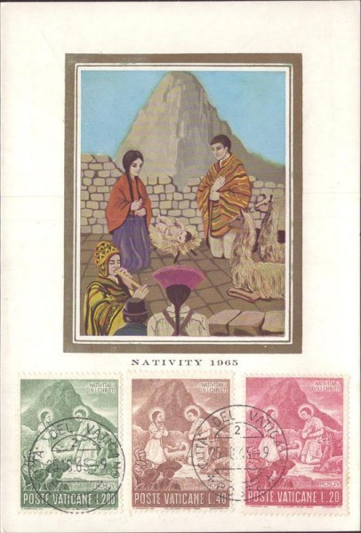 Natale sotto il Machu Picchu, 1965 Vorderseite