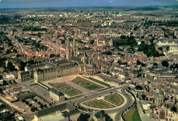 Caen, L'eglise St.Etienne Vorderseite