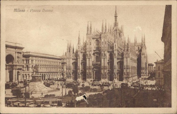 Piazza del Duomo (Mailand) Vorderseite