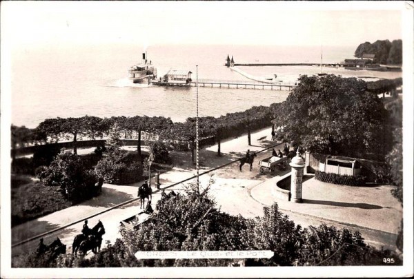 Morges, Quai et le port Vorderseite