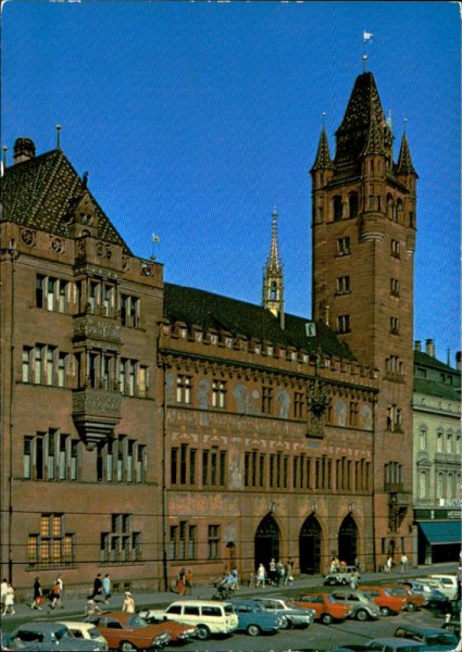 Basel - Rathaus Vorderseite