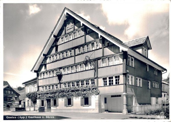 Gonten, Gasthaus zum Bären Vorderseite
