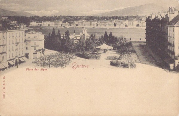 Genève - Place des Alpes