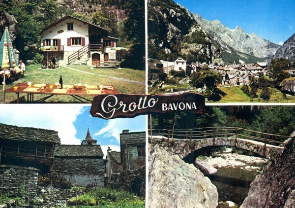 Sonlerto (Val Bavona), Grotto Bavona Vorderseite