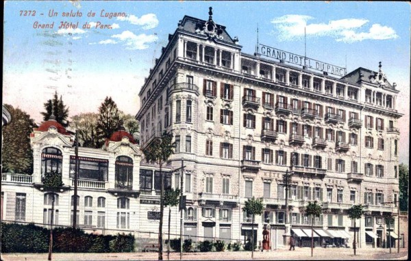 Lugano, Grand Hotel du Parc Vorderseite