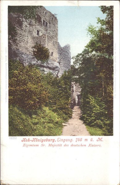 Hoh-Königsburg, Orschwiller
