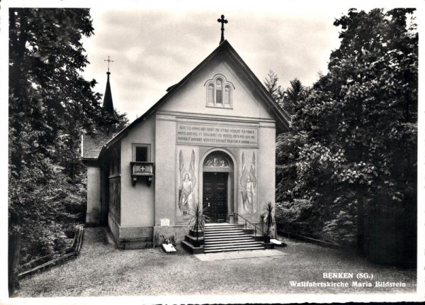 Wallfahrtskirche Maria Bildstein, Benken Vorderseite