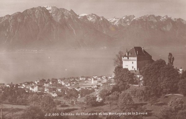 Château du Châtelard (Vaud) Vorderseite