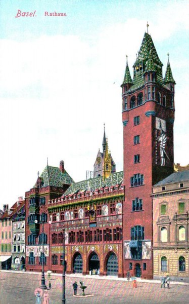 Basel, Rathaus Vorderseite