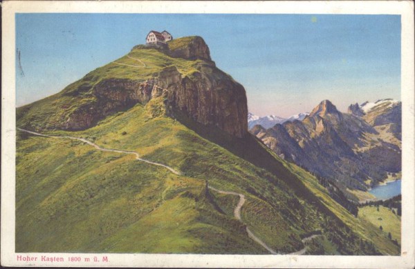 Hoher Kasten (1800m). 1928