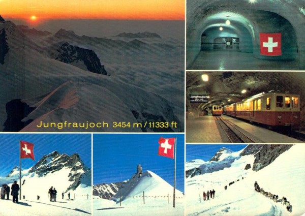 Jungfraujoch Vorderseite