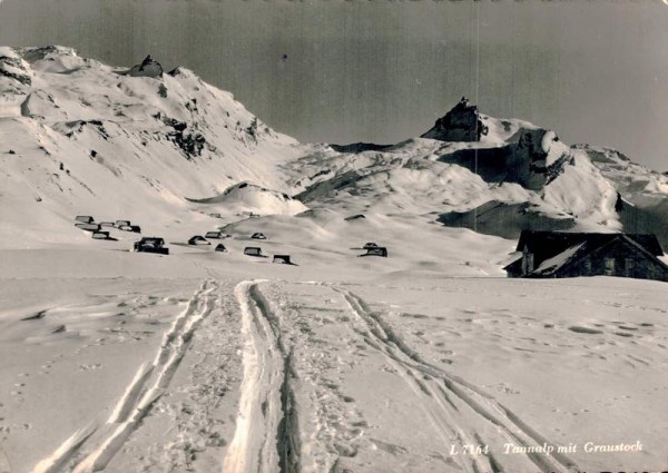Tannalp mit Graustock. 1945 Vorderseite