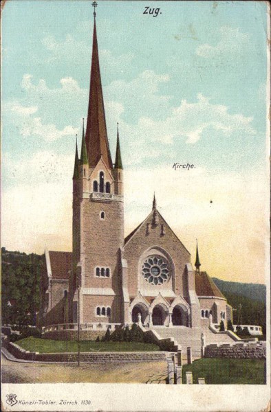 Zug. Kirche. 1909