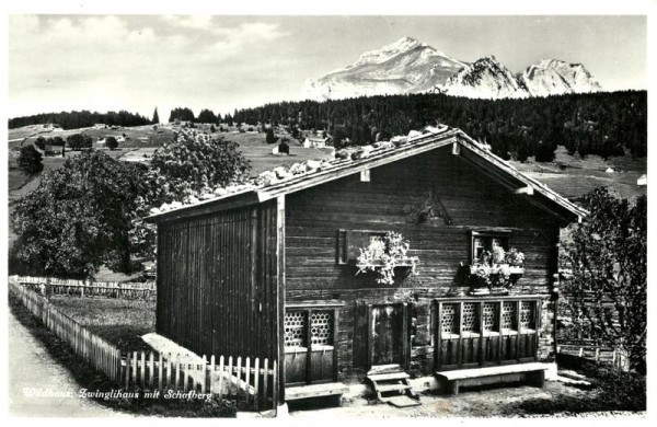 Zwingli's Geburtshaus, Wildhaus Vorderseite