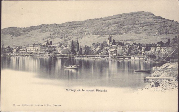 Vevey et le mont Pélerin