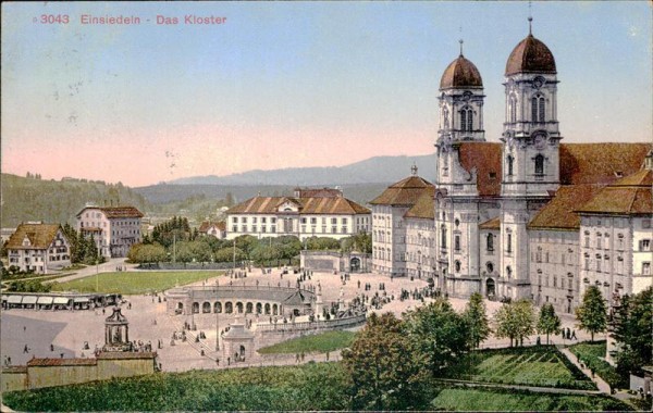 Einsiedeln - Das Kloster Vorderseite