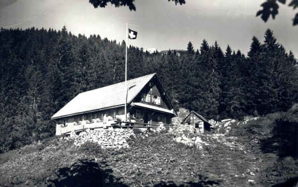 Naturfreundehütte Hohfläsch Wägital Vorderseite