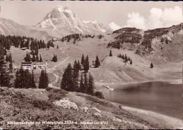 Köberseehotel mit Widderstein