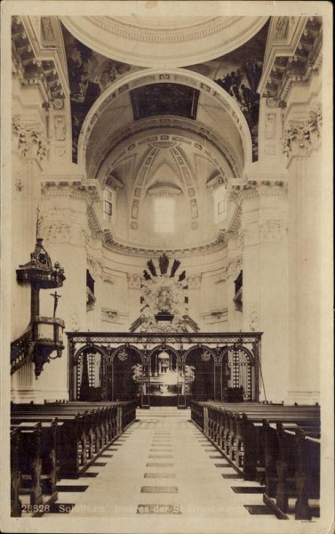 Solothurn, St.Ursus-Kirche Vorderseite