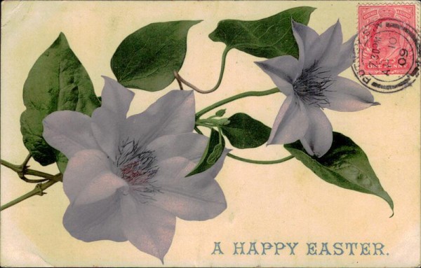 A Happy Easter. Vorderseite