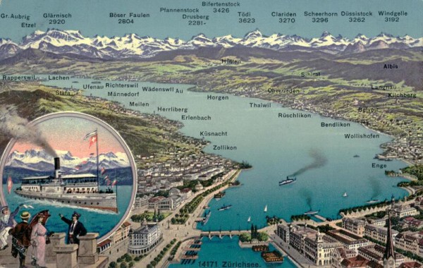 Zürichsee Vorderseite