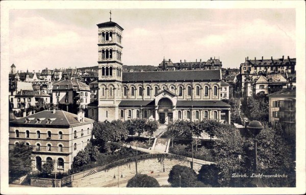 Zürich, Liebfrauenkirche Vorderseite