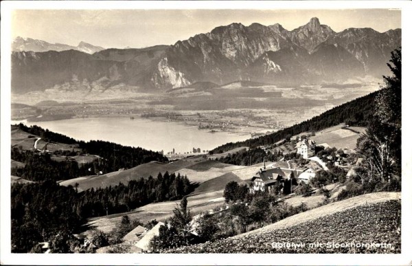Goldiwil mit Stockhornkette Vorderseite