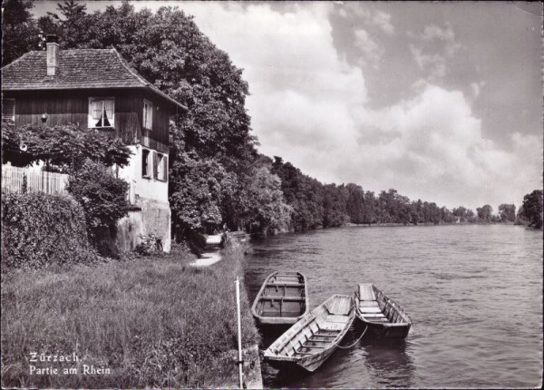 Zürzach - Partie am Rhein