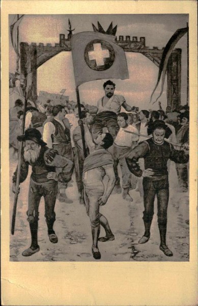 Der Schwingerumzug (1887) Vorderseite