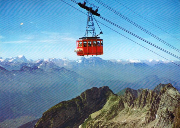 Säntis-Luftseilbahn Alpenpanorama