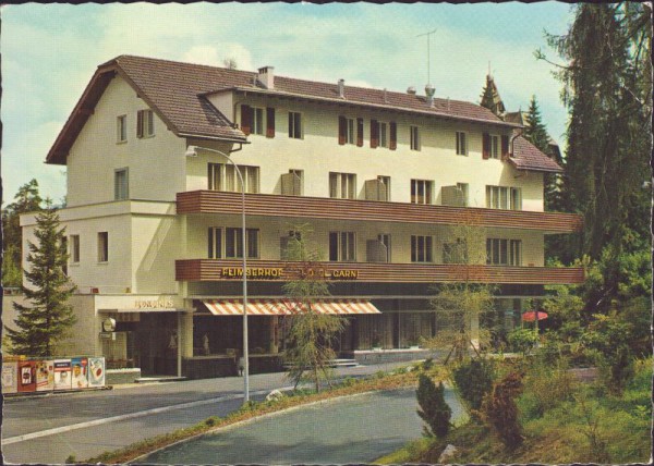 Flims-Waldhaus, Hotel-Garni, Flimserhof, Confiserie-Tea-Room