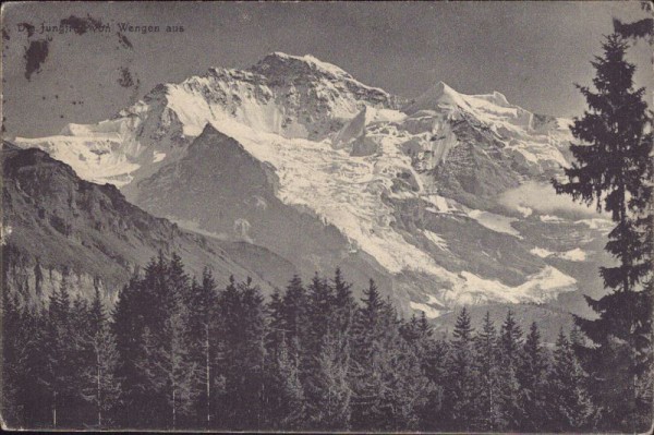 Die Jungfrau von Wengen aus