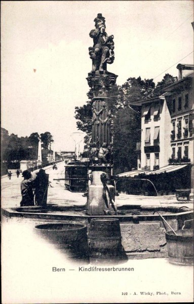 Bern - Kindlifresserbrunnen Vorderseite