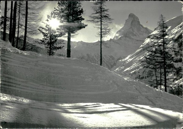 Zermatt mit Matterhorn Vorderseite