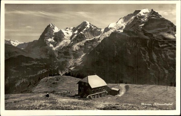 Mürren/Allmendhubel Vorderseite