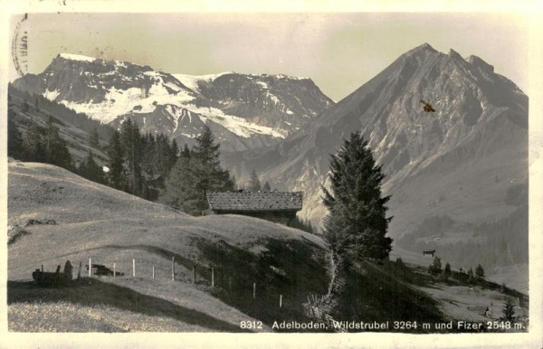 Wildstrubel und Fizer, Adelboden Vorderseite