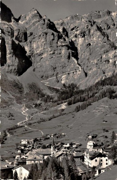 Leukerbad mit Gemmipass Vorderseite